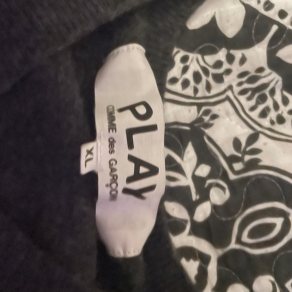 Comme des GARÇONS Grey Sweater V-Neck